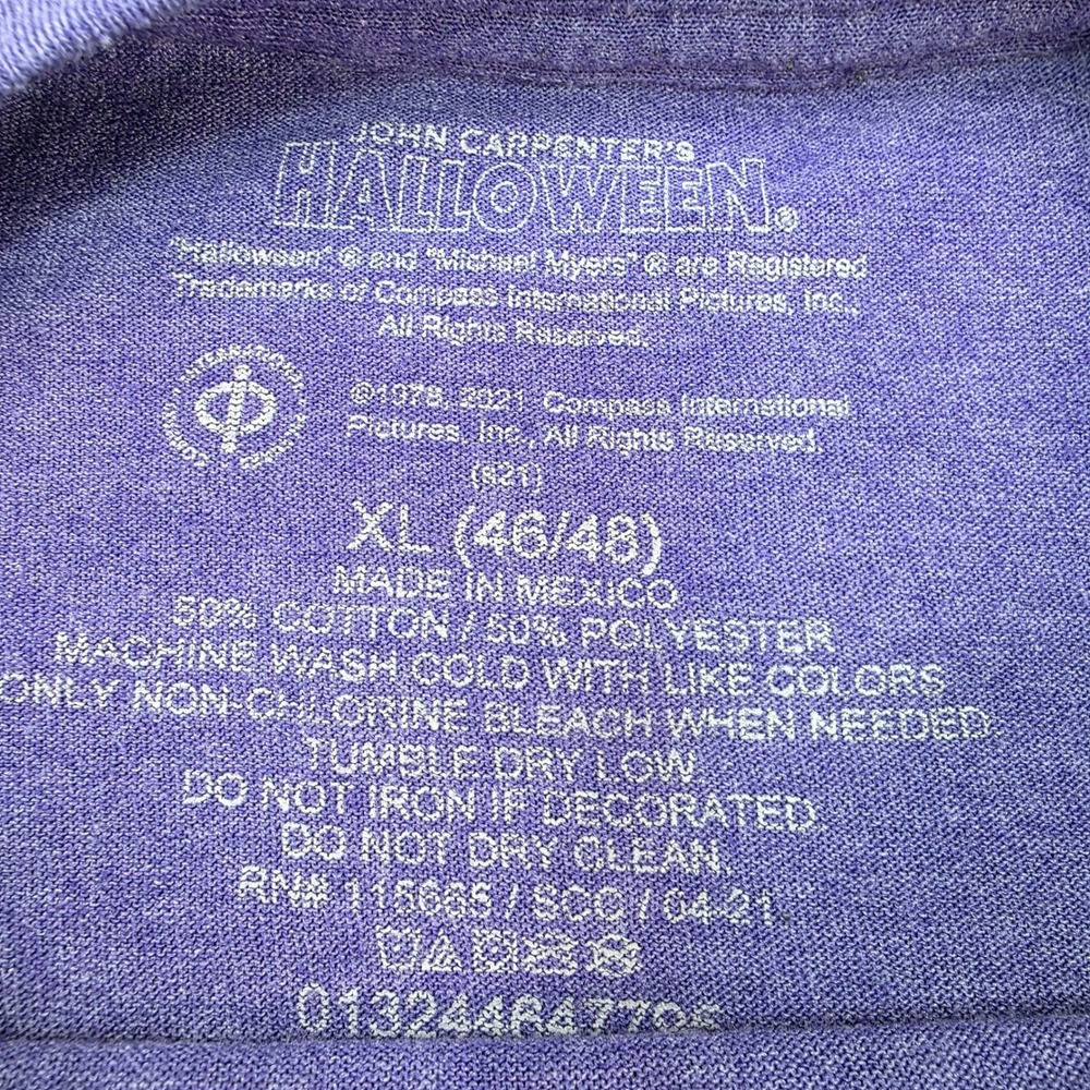 Halloween Movie T-Shirt‎ John Carpenter's Everyone Entitled Scare XL - Picture 3 of 5